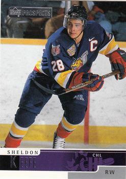 #3 Sheldon Keefe - Barrie Colts - 1999-00 Upper Deck Prospects Hockey