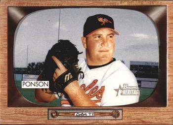#3 Sidney Ponson - Baltimore Orioles - 2004 Bowman Heritage Baseball