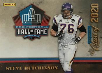 #3 Steve Hutchinson - Minnesota Vikings / Seattle Seahawks - 2020 Panini Pro Football Hall of Fame Football
