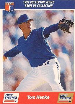 #3 Tom Henke - Toronto Blue Jays - 1992 Diet Pepsi Baseball
