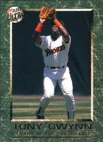 #3 Tony Gwynn - San Diego Padres -1992 Ultra - Tony Gwynn Commemorative Series Baseball