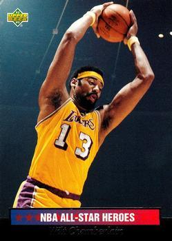 #3 Wilt Chamberlain - Los Angeles Lakers - 1992-93 Upper Deck NBA All-Stars Basketball
