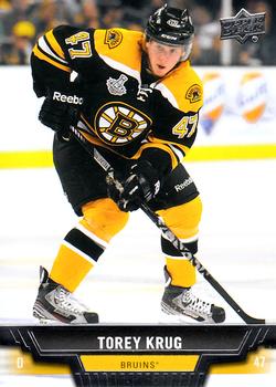 #3 Torey Krug - Boston Bruins - 2013-14 Upper Deck Hockey