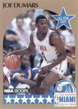#3 Joe Dumars - Detroit Pistons - 1990-91 Hoops Basketball