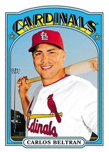 #3 Carlos Beltran - St. Louis Cardinals - 2013 Topps Archives Baseball