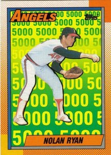 #3 Nolan Ryan - California Angels - 1990 O-Pee-Chee Baseball