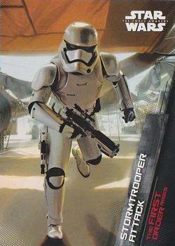 #3 Stormtrooper Attack - 2015 Topps Star Wars The Force Awakens - The First Order Rises