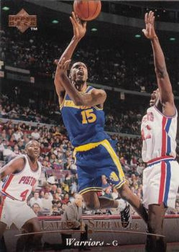 #3 Latrell Sprewell - Golden State Warriors - 1995-96 Upper Deck Basketball