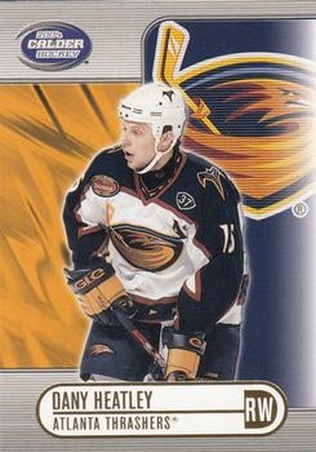 #3 Dany Heatley - Atlanta Thrashers - 2003-04 Pacific Calder Hockey