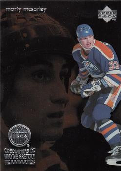 #T3 Marty McSorley - Edmonton Oilers - 1998-99 McDonald's Upper Deck Hockey - Gretzky's Teammates