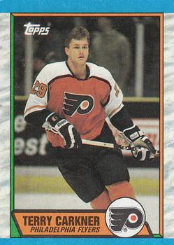 #3 Terry Carkner - Philadelphia Flyers - 1989-90 Topps Hockey