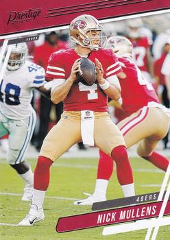 #3 Nick Mullens - San Francisco 49ers - 2020 Panini Prestige Football