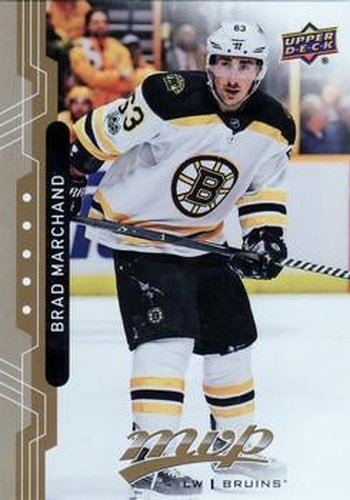 #3 Brad Marchand - Boston Bruins - 2018-19 Upper Deck MVP Hockey