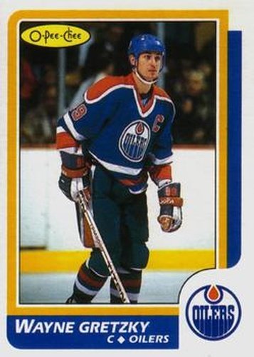 #3 Wayne Gretzky - Edmonton Oilers - 1986-87 O-Pee-Chee Hockey