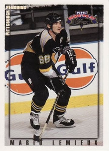 #3 Mario Lemieux - Pittsburgh Penguins - 1996-97 Topps NHL Picks Hockey