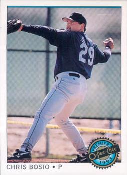 #3 Chris Bosio - Seattle Mariners - 1993 O-Pee-Chee Premier Baseball