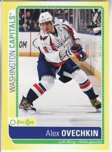 #S-AO Alex Ovechkin - Washington Capitals - 2013-14 O-Pee-Chee Hockey - Stickers