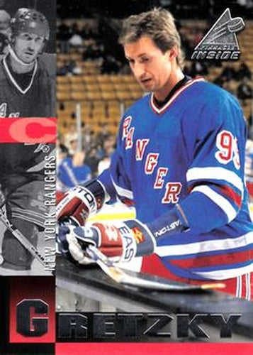 #3 Wayne Gretzky - New York Rangers - 1997-98 Pinnacle Inside Hockey