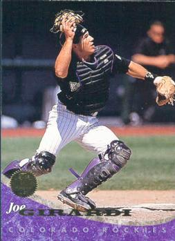 #3 Joe Girardi - Colorado Rockies - 1994 Leaf Baseball