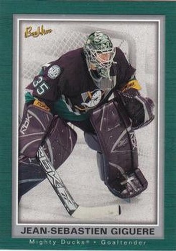 #3 Jean-Sebastien Giguere - Anaheim Mighty Ducks - 2005-06 Upper Deck Beehive Hockey