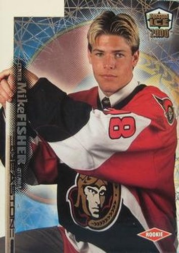 #3 Mike Fisher - Ottawa Senators - 1999-00 Pacific Dynagon Ice Hockey