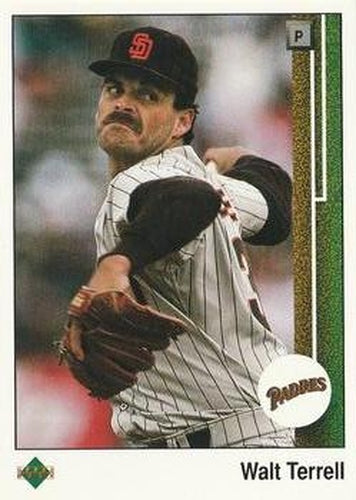 #703 Walt Terrell - San Diego Padres - 1989 Upper Deck Baseball