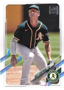 #3 Matt Chapman - Oakland Athletics - 2021 Topps Baseball