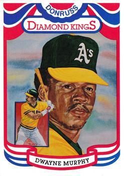#3b Dwayne Murphy - Oakland Athletics - 1984 Donruss Baseball