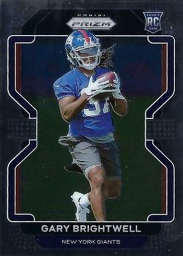 #400 Gary Brightwell - New York Giants - 2021 Panini Prizm Football