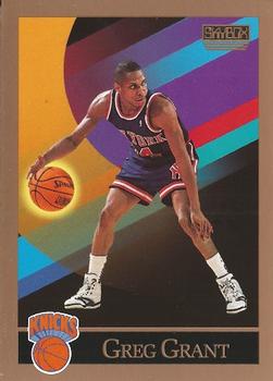 #400 Greg Grant - New York Knicks - 1990-91 SkyBox Basketball