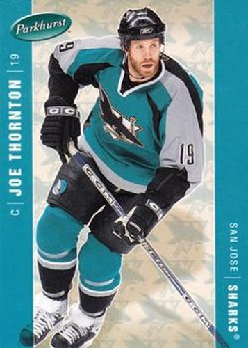 #400 Joe Thornton - San Jose Sharks - 2005-06 Parkhurst Hockey