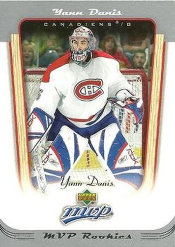 #400 Yann Danis - Montreal Canadiens - 2005-06 Upper Deck MVP Hockey