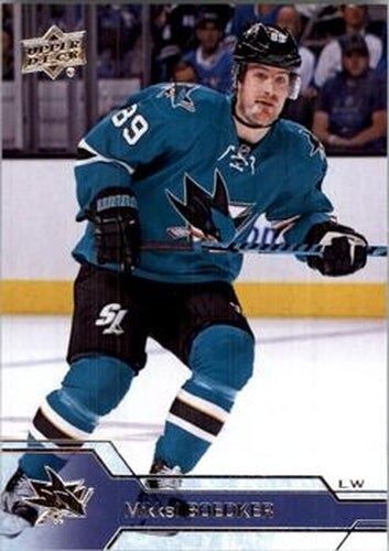 #400 Mikkel Boedker - San Jose Sharks - 2016-17 Upper Deck Hockey