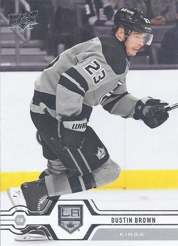 #400 Dustin Brown - Los Angeles Kings - 2019-20 Upper Deck Hockey