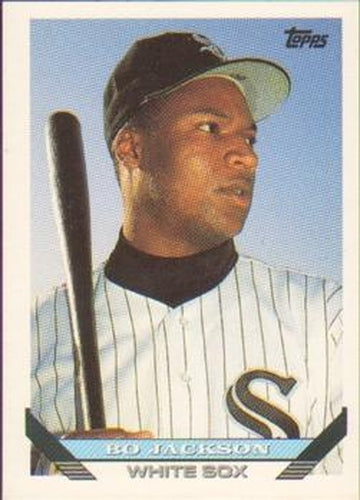 #400 Bo Jackson - Chicago White Sox - 1993 Topps Baseball