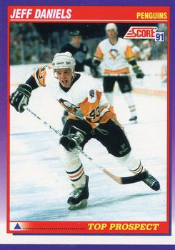 #400 Jeff Daniels - Pittsburgh Penguins - 1991-92 Score American Hockey