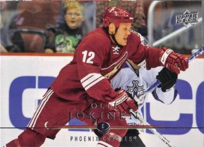 #400 Olli Jokinen - Phoenix Coyotes - 2008-09 Upper Deck Hockey