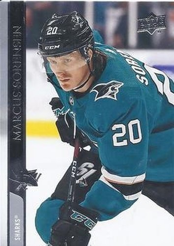 #400 Marcus Sorensen - San Jose Sharks - 2020-21 Upper Deck Hockey