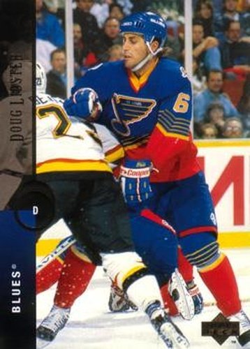 #400 Doug Lidster - St. Louis Blues - 1994-95 Upper Deck Hockey