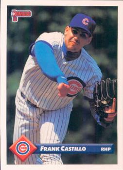 #400 Frank Castillo - Chicago Cubs - 1993 Donruss Baseball