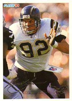 #400 Burt Grossman - Philadelphia Eagles - 1994 Fleer Football