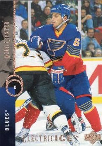 #400 Doug Lidster - St. Louis Blues - 1994-95 Upper Deck Hockey - Electric Ice
