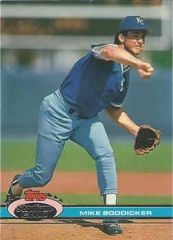 #400 Mike Boddicker - Kansas City Royals - 1991 Stadium Club Baseball