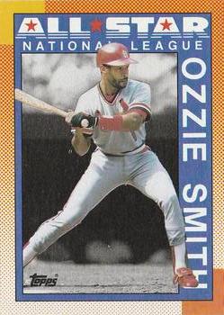 #400 Ozzie Smith - St. Louis Cardinals - 1990 Topps Baseball