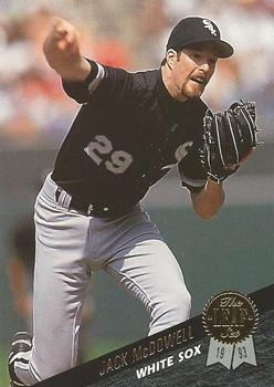 #400 Jack McDowell - Chicago White Sox - 1993 Leaf Baseball