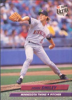 #400 John Smiley - Minnesota Twins - 1992 Ultra Baseball