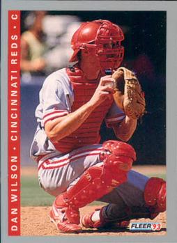 #400 Dan Wilson - Cincinnati Reds - 1993 Fleer Baseball