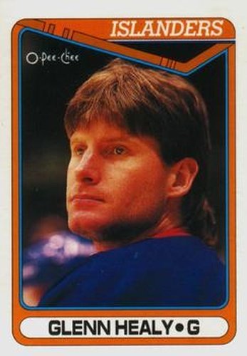 #400 Glenn Healy - New York Islanders - 1990-91 O-Pee-Chee Hockey