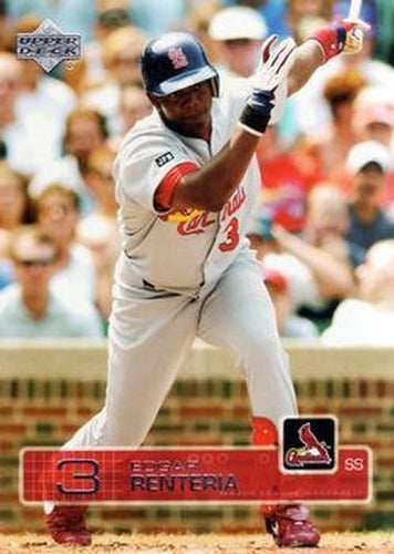 #400 Edgar Renteria - St. Louis Cardinals - 2003 Upper Deck Baseball