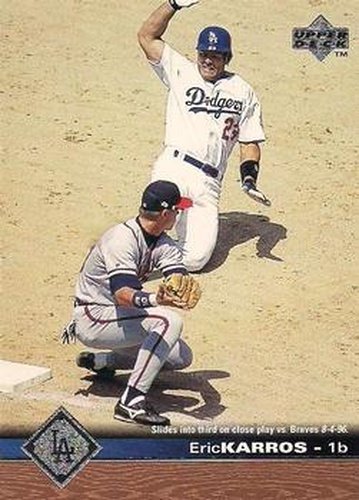 #400 Eric Karros - Los Angeles Dodgers - 1997 Upper Deck Baseball